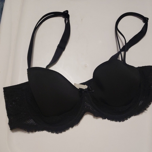 Simone Perele Black Lace Bra with Molded Cups *have 2 Measure* - Picture 1 of 7